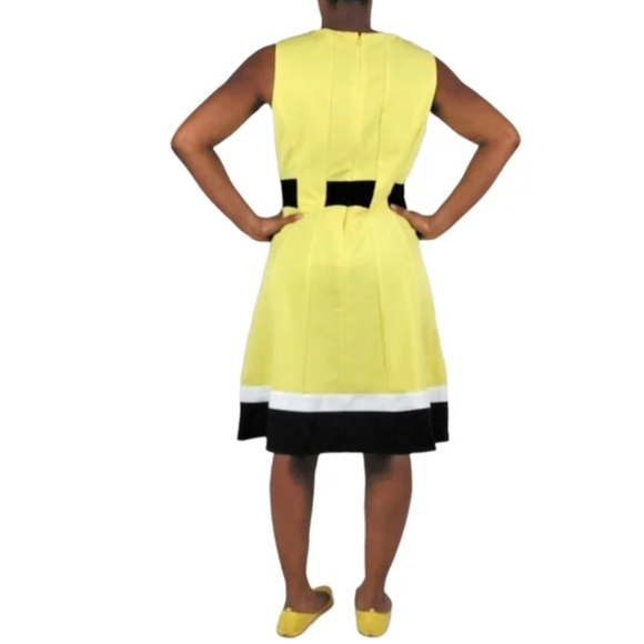 Calvin Klein Colorblock Dress - Picture 3 of 16